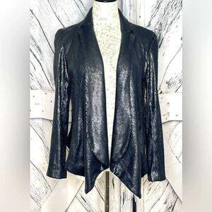 EIGHT SIXTY Sequin Black Blazer/Jacket M